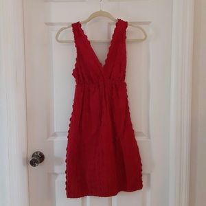 Max Studio red dress